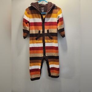 GAP Baby 6-12 months Onesie, Bunting suit, Outdoor wear, Cap with Pompom, Unisex